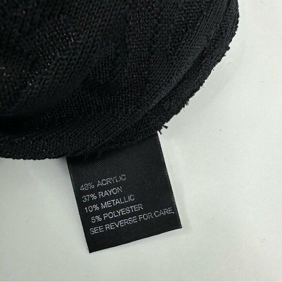 Misook Collection‎ Women's NWT Black Stretchy Metallic Luxury Party Dress XS/C37 - Picture 11 of 11